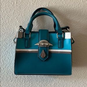 Little Rooms Blue Echo 1 Purse